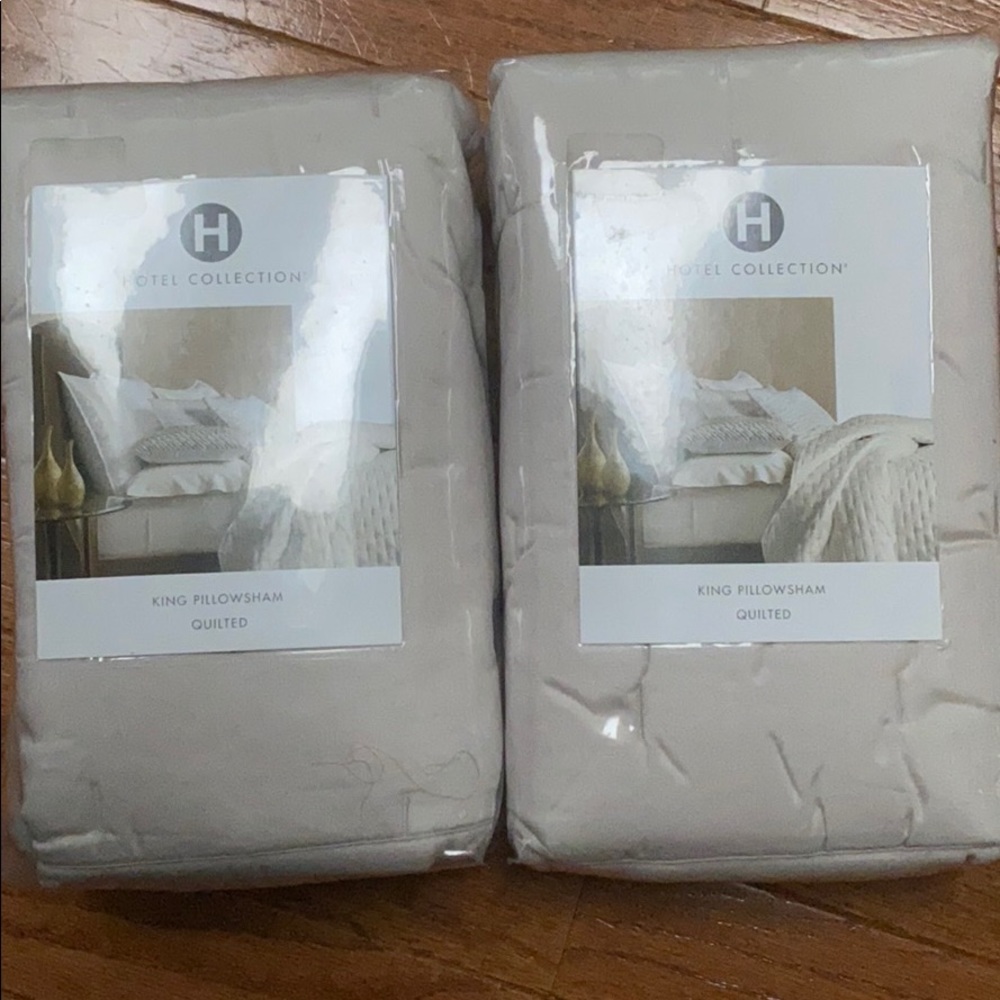 Hotel collection King pillowShams